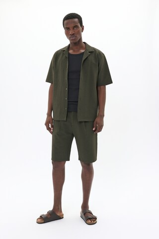 Matinique Regular fit Overhemd 'Klampo' in Groen