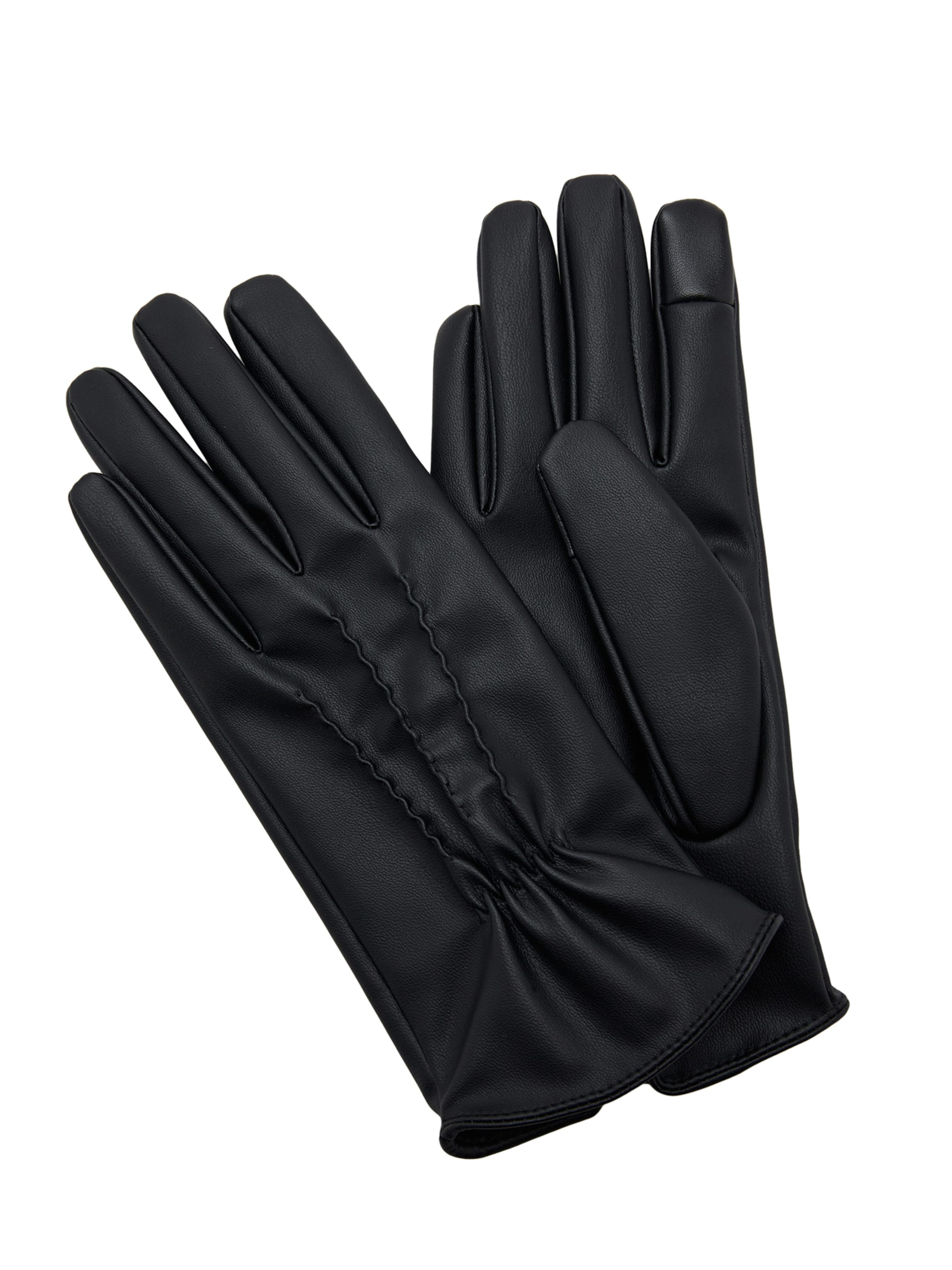 Gants 'TELMA' MANGO en noir