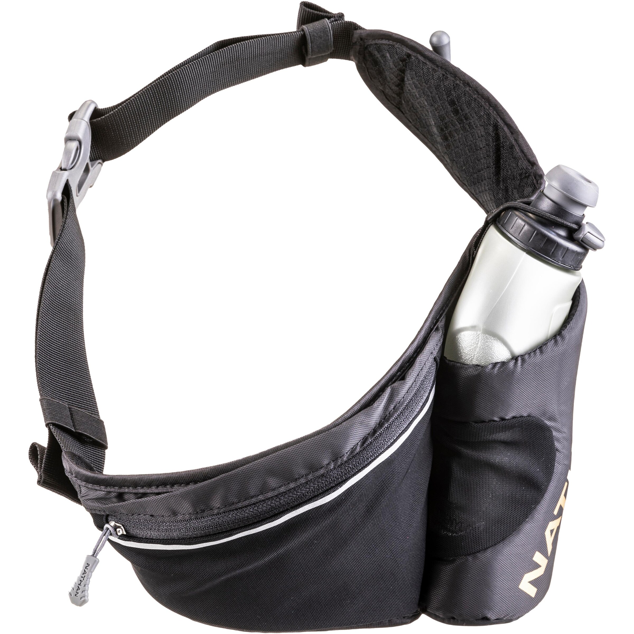 NATHAN Athletic Fanny Pack 'PEAK' in Black
