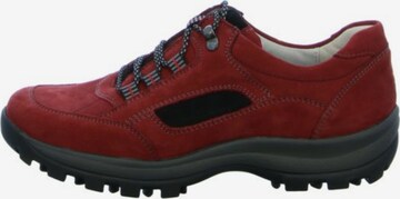 WALDLÄUFER Athletic Lace-Up Shoes in Red