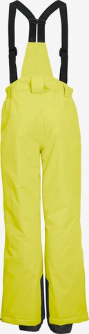 KILLTEC Regular Outdoor trousers in Yellow