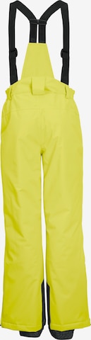 KILLTEC - regular Pantalón de montaña en amarillo
