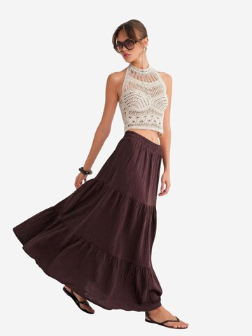 MixRay Skirt in Brown