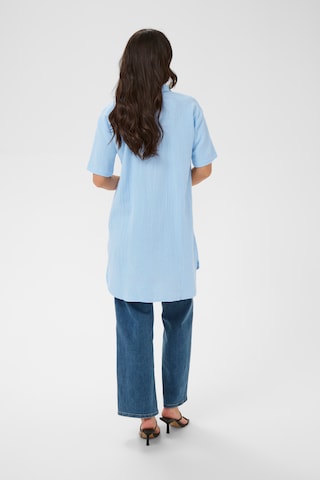 Kaffe Shirt 'KAVafla' in Blauw