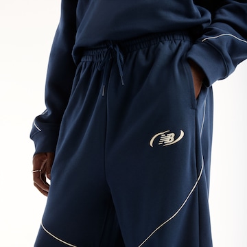 Wide Leg Pantalon 'Trackside' new balance en bleu