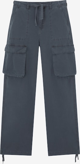 Pantaloni cu buzunare Pull&Bear pe gri bazalt, Vizualizare produs