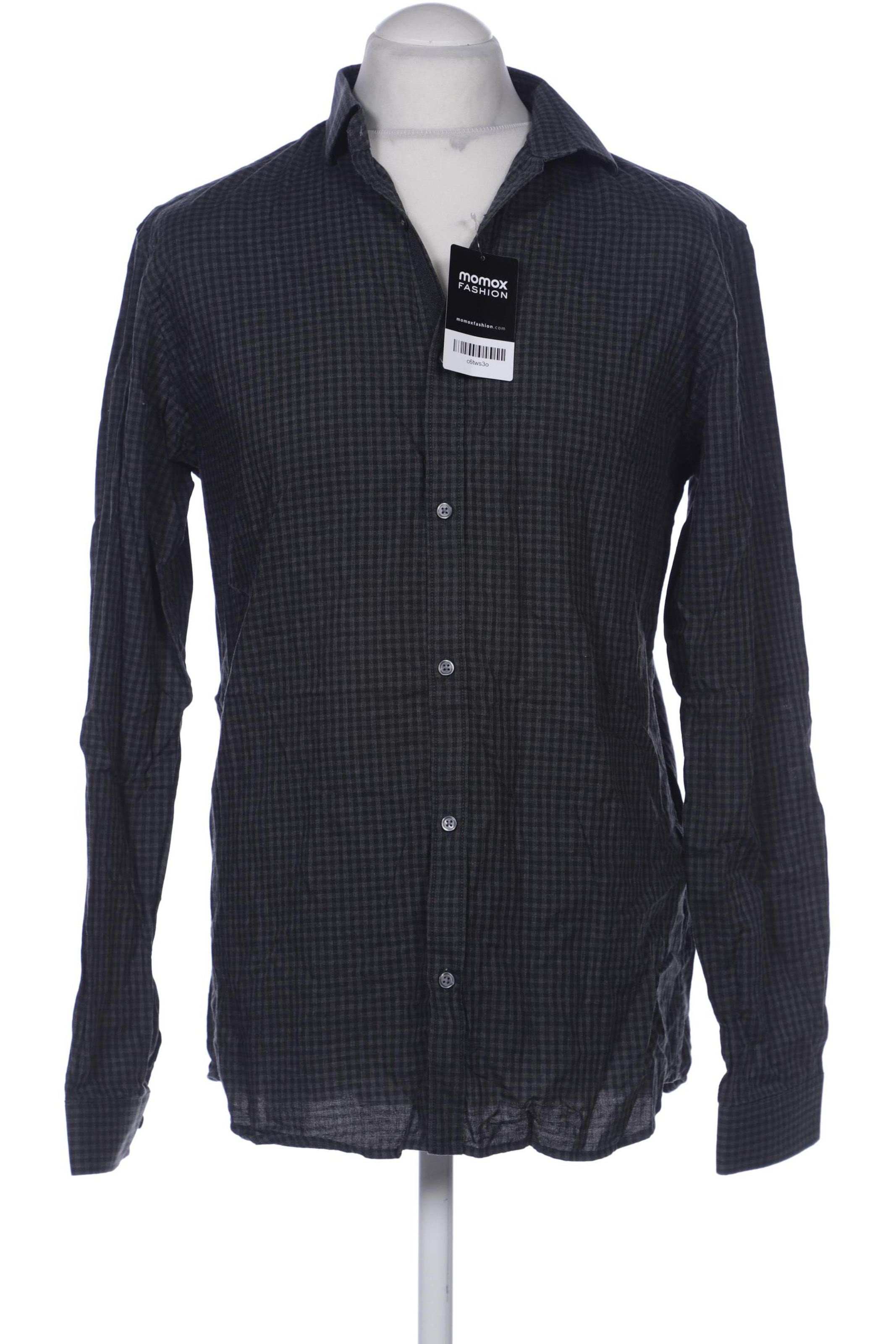 JACK & JONES Button Up Shirt in L in Green: front
