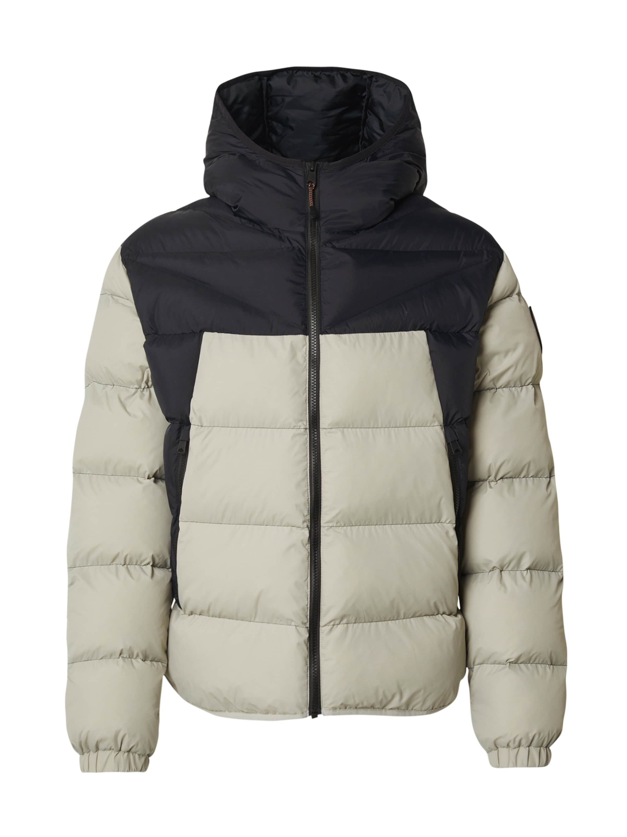 NAPAPIJRI - Casaco de inverno 'MOLVENO' em cinzento: frente