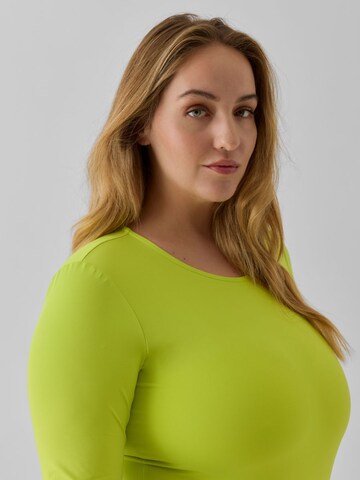 Shirtbody Vero Moda Collab en jaune