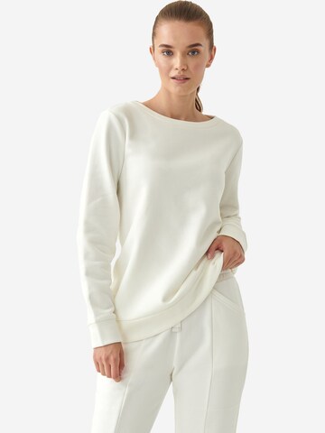 TATUUM - Sweatshirt 'Rikami' em branco: frente