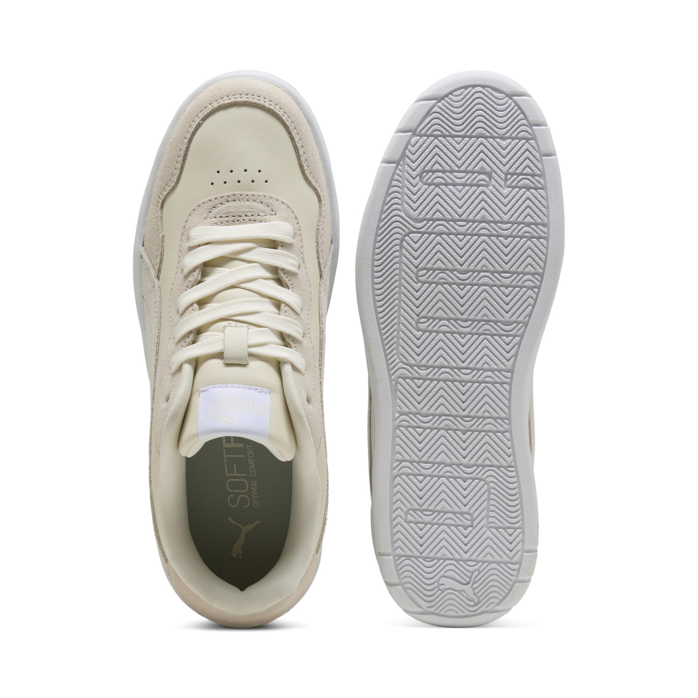 Baskets basses 'Court Lally Skye' PUMA en blanc