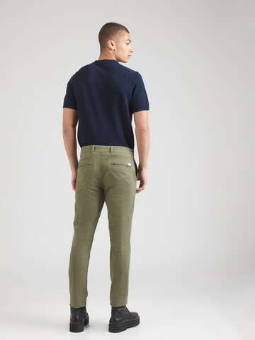 JACK & JONES Slimfit Chino nadrág 'Macro Dave' - zöld
