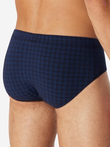 SCHIESSER Slip 'Cotton Casual Organic Cotton' in Blue