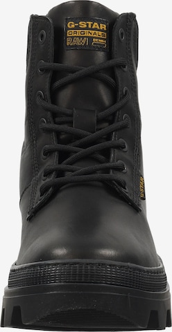 G-Star Footwear Lace-Up Boots in Black