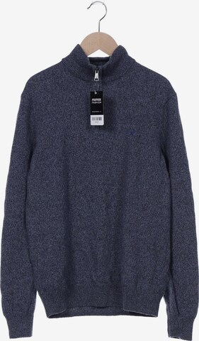 Hackett London Sweater & Cardigan in L in Blue: front