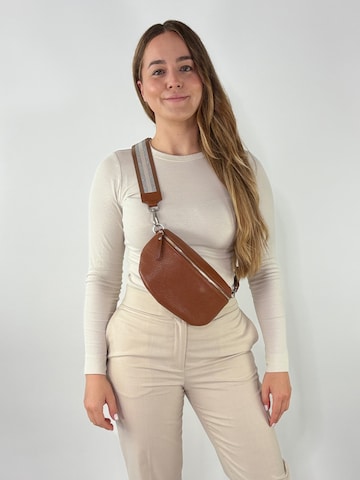 Sacs banane 'CHIARA medium' lePelou en marron