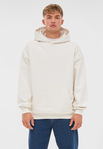 Johnny Urban Sweatshirt 'Cody Oversized' i beige: framsida