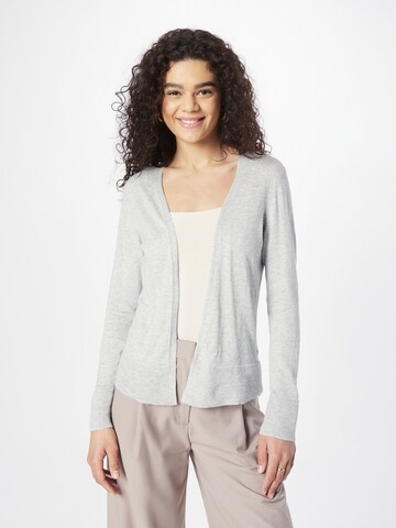 ESPRIT Knit cardigan in Grey: front