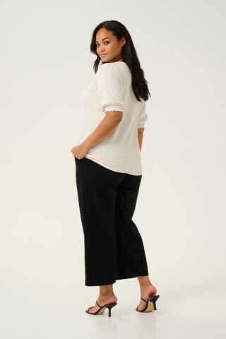 KAFFE CURVE Shirt in Weiß