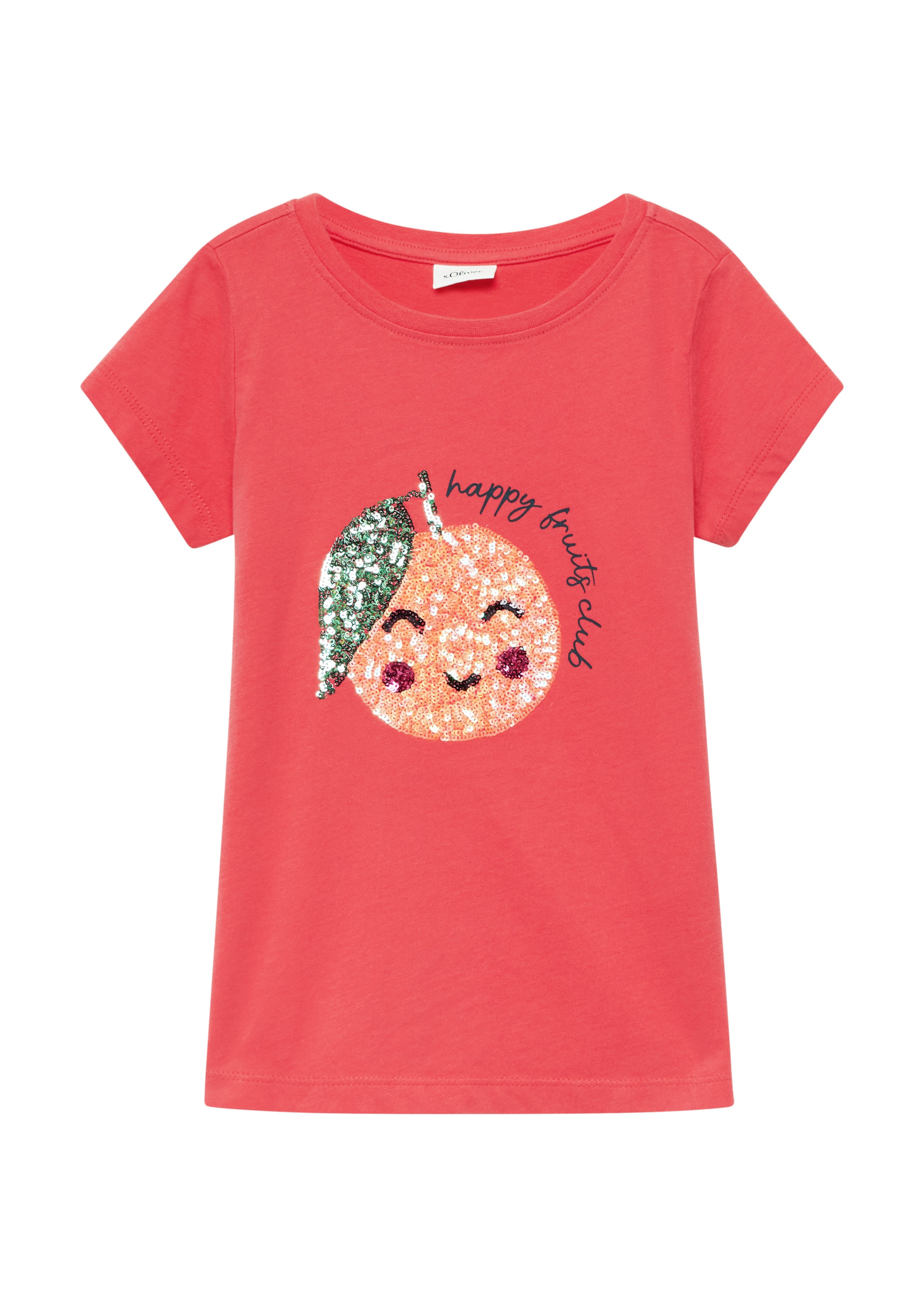 T-Shirt s.Oliver en rouge : devant