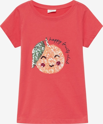 T-Shirt s.Oliver en rouge : devant
