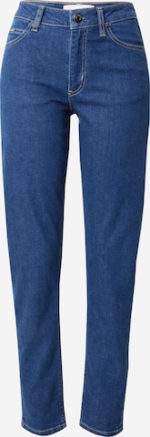 Calvin Klein Slimfit Jeans in Blauw: voorkant