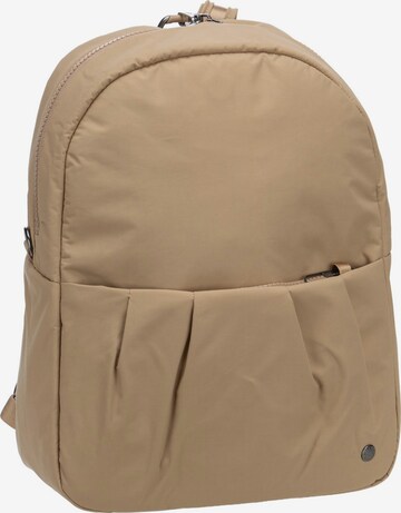 Pacsafe Backpack 'Citysafe' in Brown: front