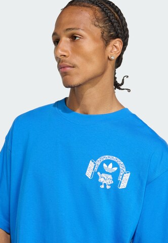 ADIDAS ORIGINALS Shirt 'Music Fests' in Blauw