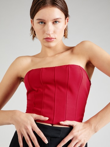 Guido Maria Kretschmer Women - Top 'Thea' em vermelho