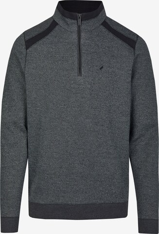 DANIEL HECHTER Sweatshirt mit Zipper in Grau: predná strana