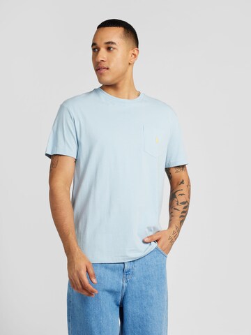 T-Shirt Polo Ralph Lauren en bleu : devant