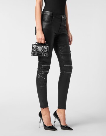 Philipp Plein - Malas de tiracolo em preto: frente