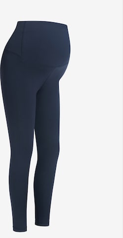 cfab (formerly creamy fabrics) - Skinny Leggings 'Seamless Umstandsleggings mit hohem Bund' en azul: frente
