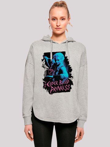 Sweat-shirt 'The Witcher Ciri Netflix TV Serie' F4NT4STIC en gris : devant