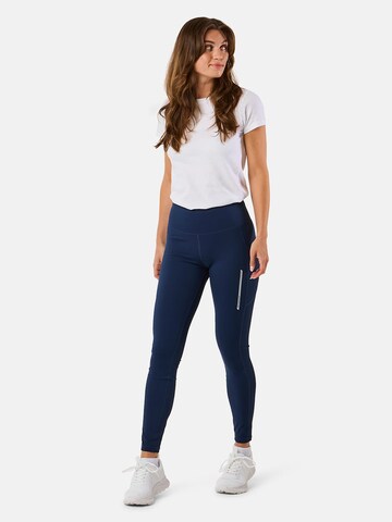 SWEDEMOUNT Skinny Sporthose 'Core'‌‌ in Blau