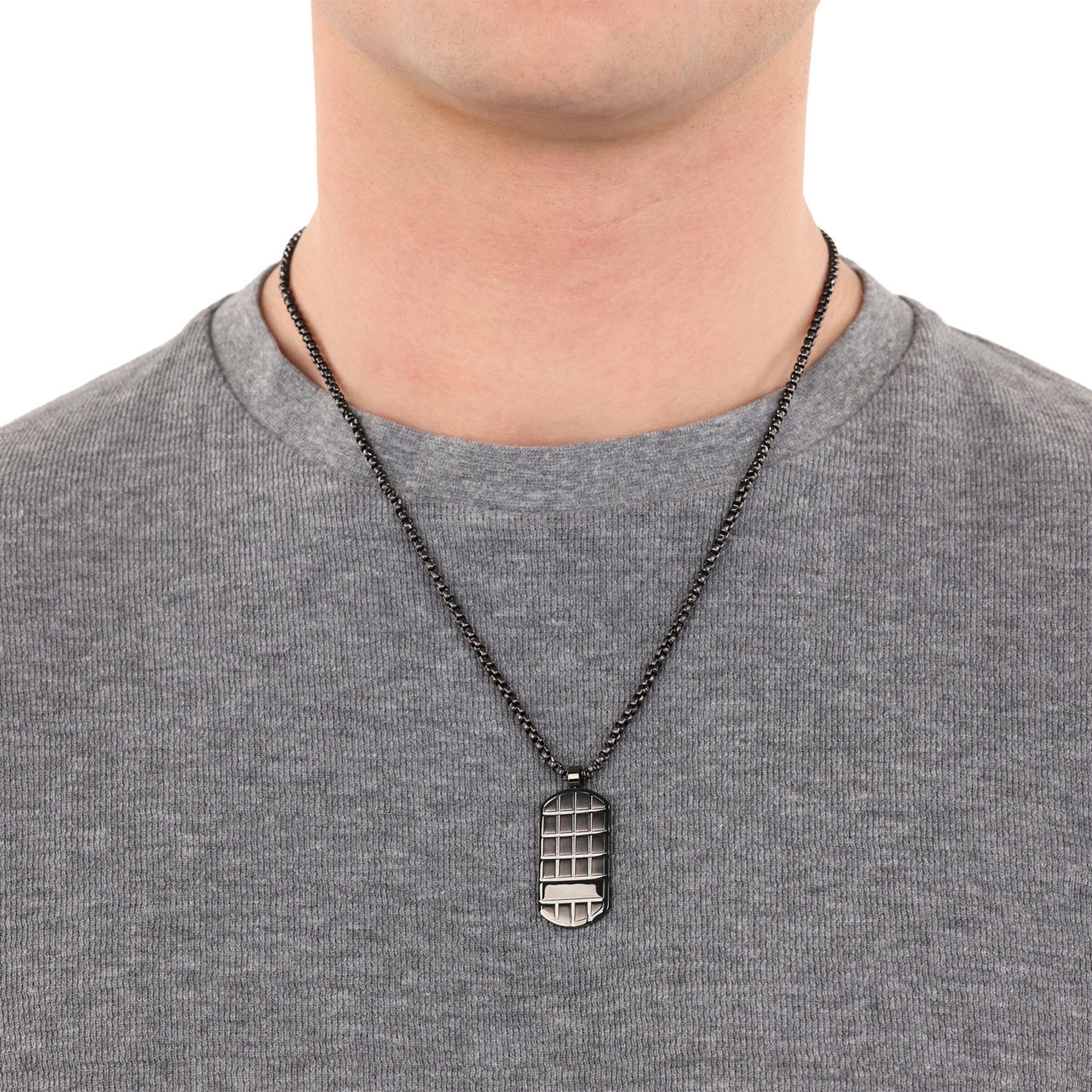 s.Oliver Kette in Schwarz: Vorderseite