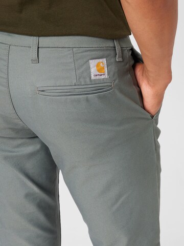 Slimfit Pantaloni chino 'Rebel' di Carhartt WIP in verde