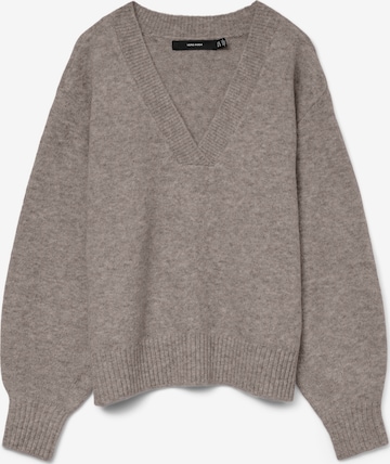 VERO MODA Sweater in Brown: front