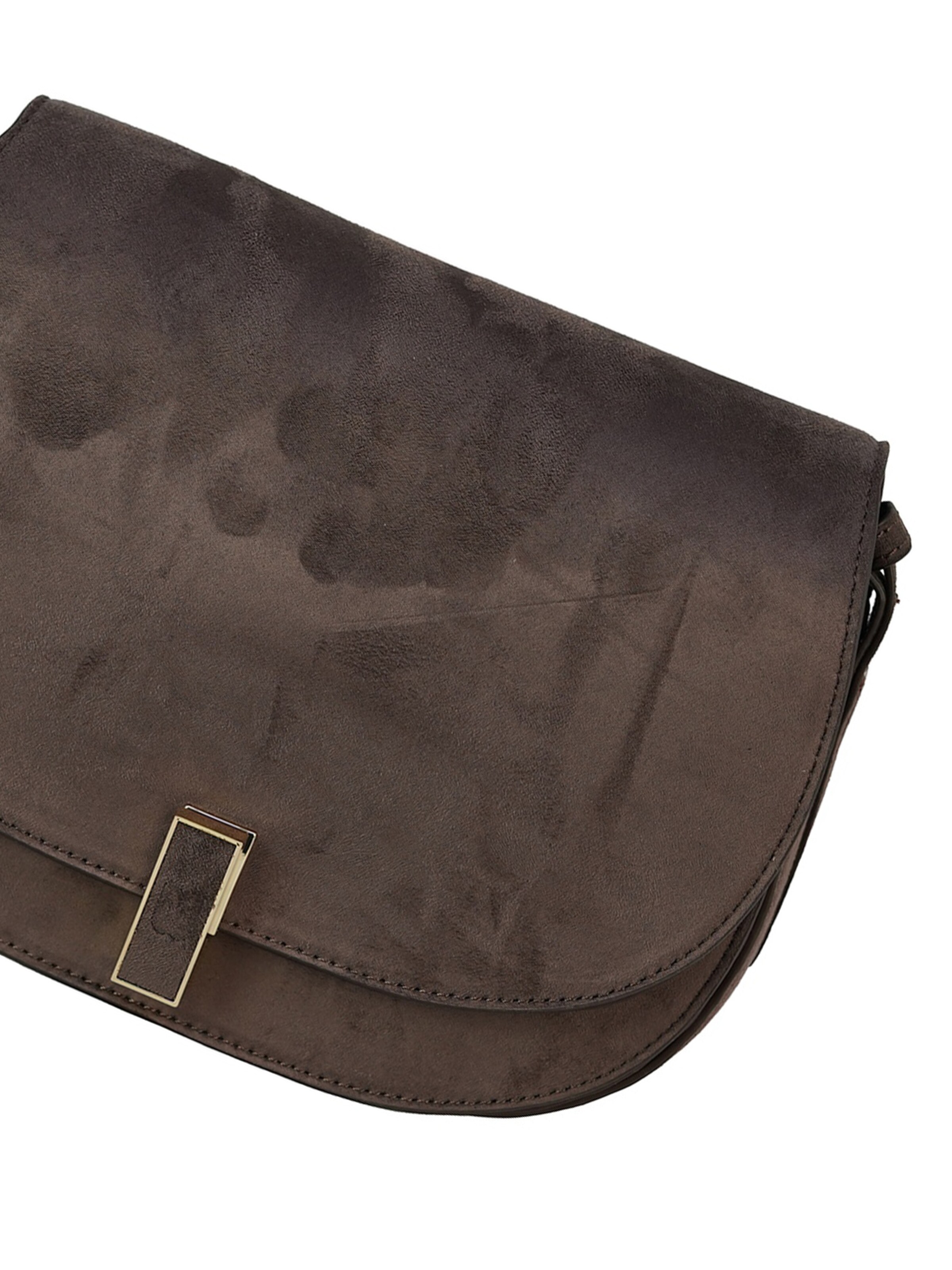 Borsa a spalla 'Borsa a Spalla Donna Bruno Magli Kate Eco-Pelle Nera con Fibbia' di Bruno Magli in marrone