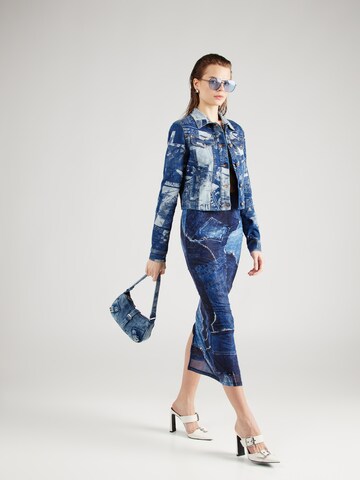 mėlyna Versace Jeans Couture Demisezoninė striukė