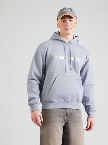 Carhartt WIP Sweatshirt in Blue: front