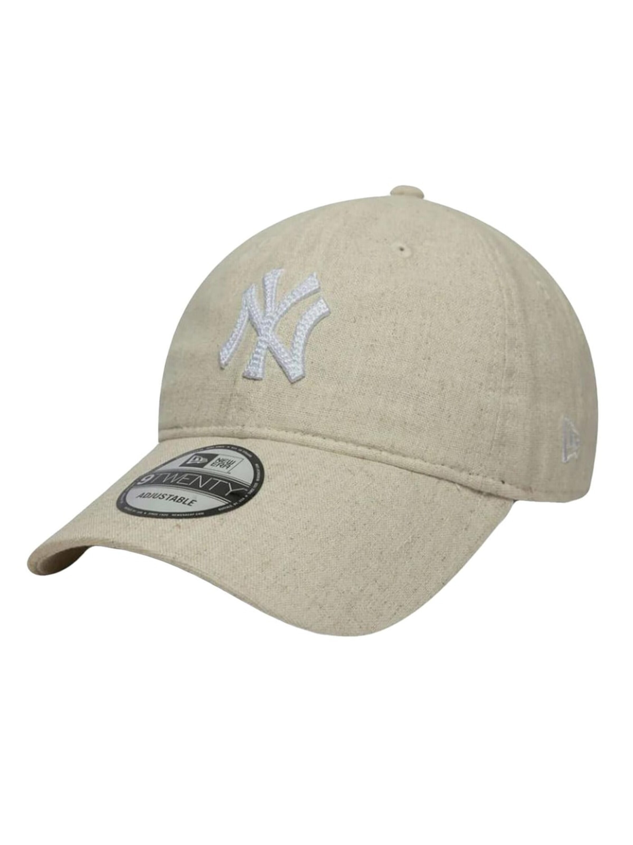 Chapeaux 'LINEN 9TWENTY® NEW YORK YANKEES Stone' NEW ERA en beige : devant