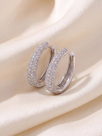 Jobo Earrings in Silver