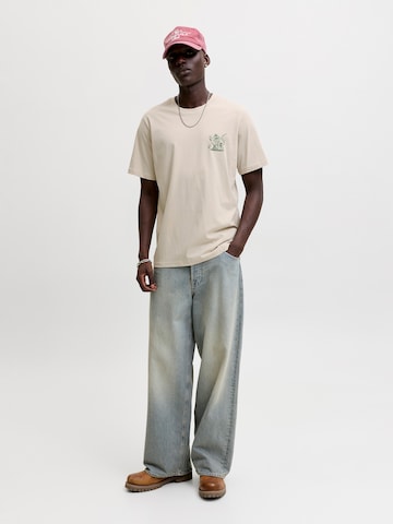 JACK & JONES Paita 'JJBrewy' värissä beige