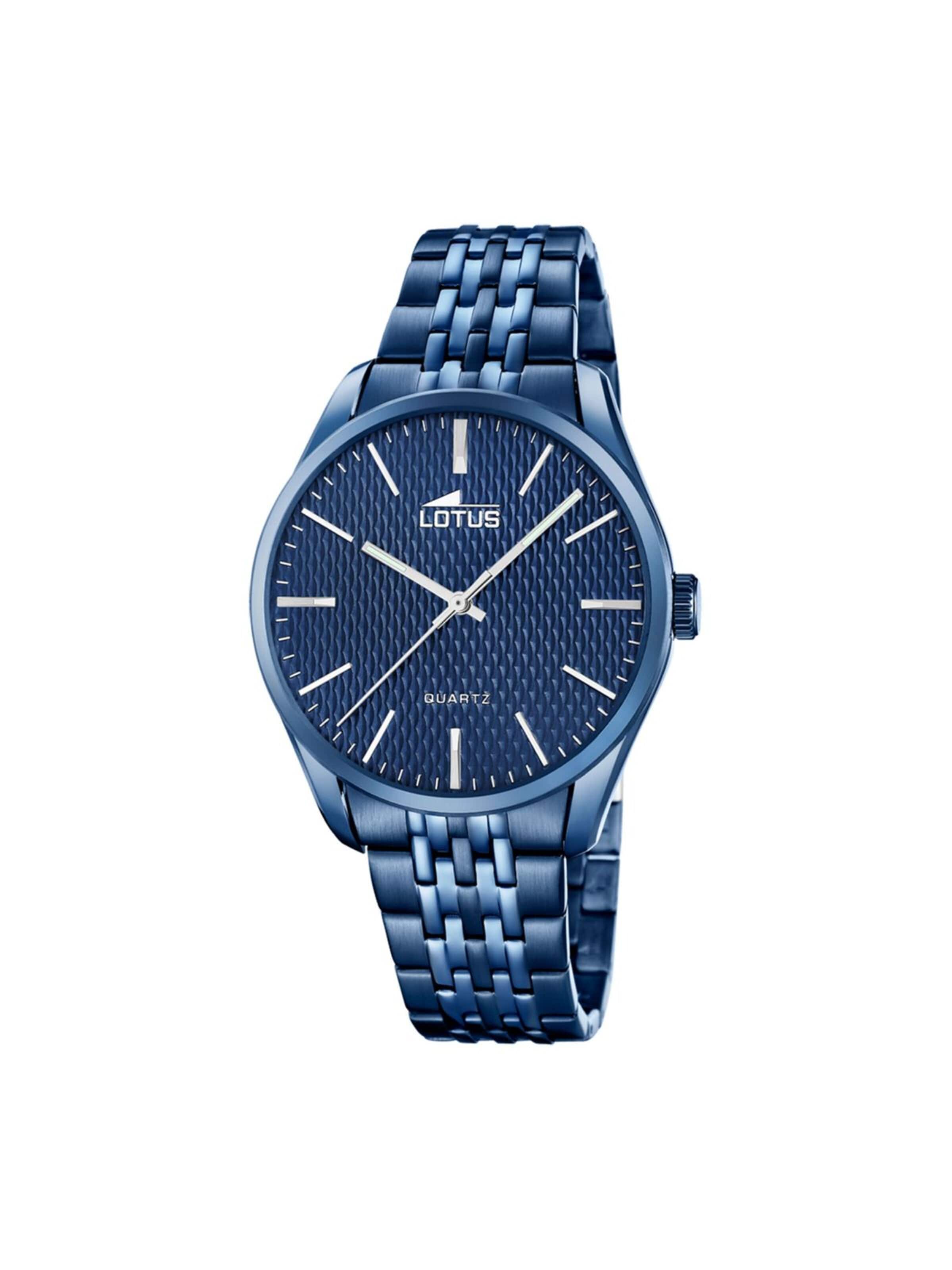 Lotus Analogové hodinky 'Watch Minimalist For Him' – modrá: přední strana