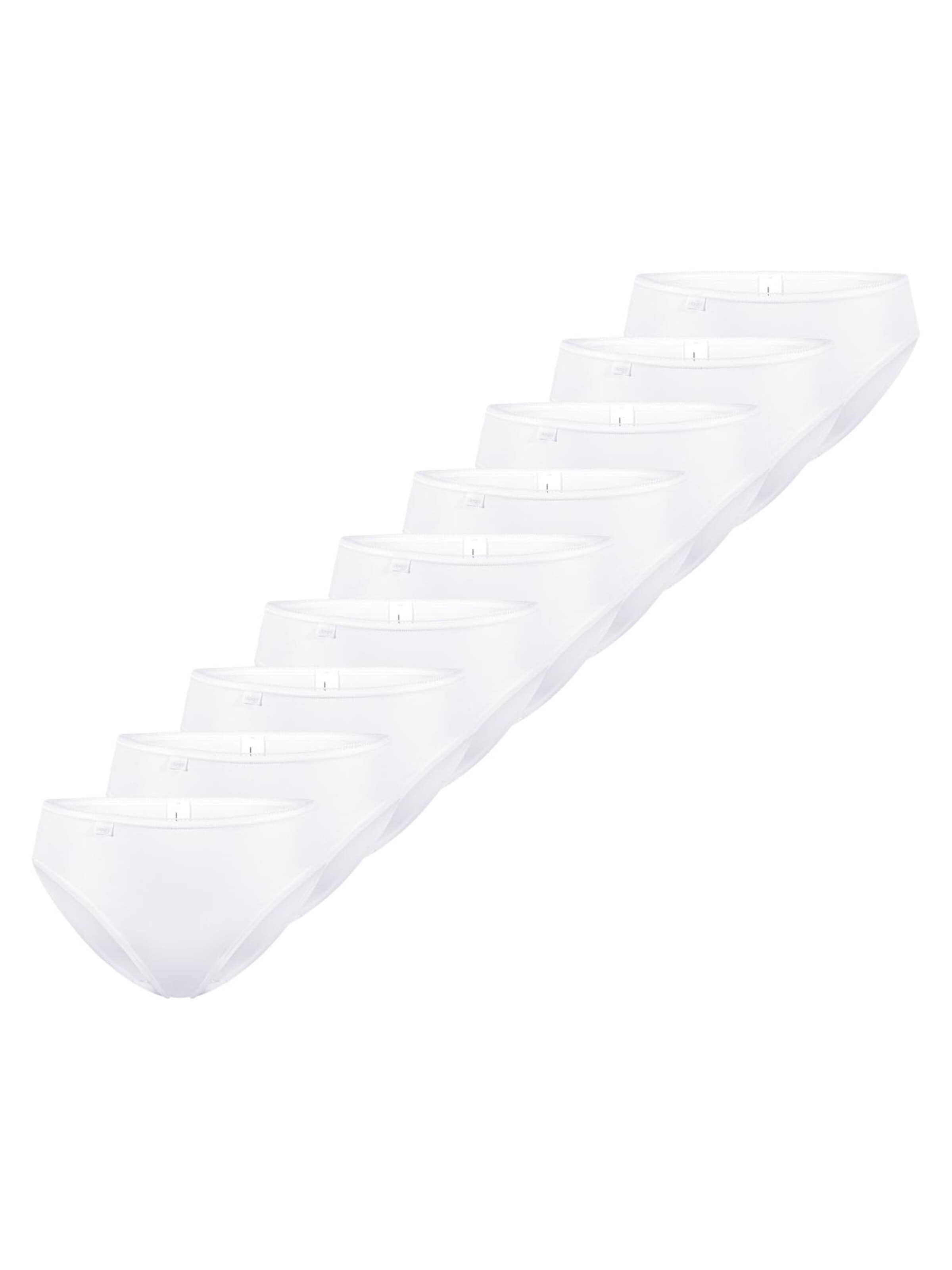 SLOGGI Panty '24/7 Cotton' in White: front
