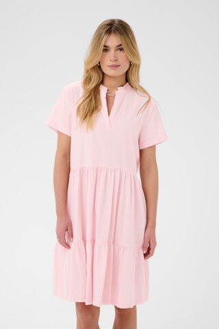 SAINT TROPEZ Šaty 'SZElmiko' – pink: přední strana