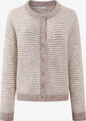 SASSYCLASSY Oversized cardigan in Grey: front