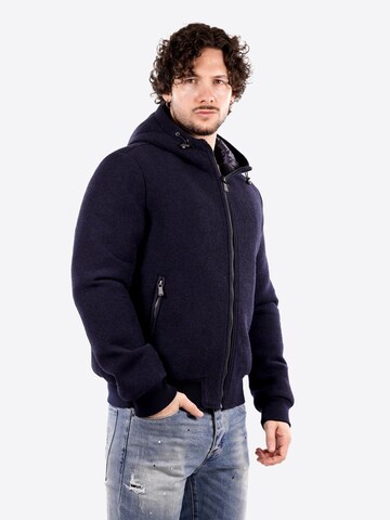 Yes Zee Winter Jacket 'Giubbotto' in Blue