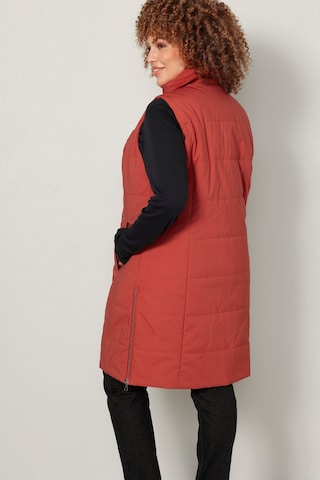 MIAMODA Vest in Red